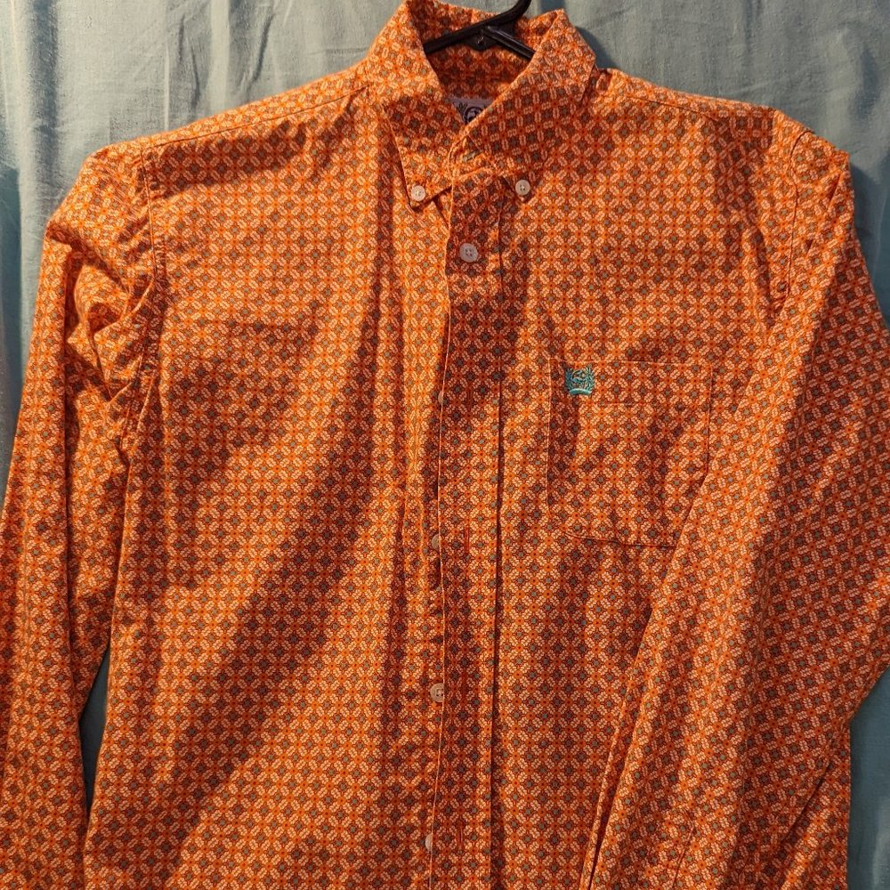 Boys Cinch Jeans Shirt, Size Large